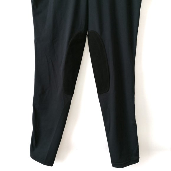 FitsT4 Sports Womens Black Pull On Stretch Ankle Athletic Leggings Size XL - Picture 3 of 6